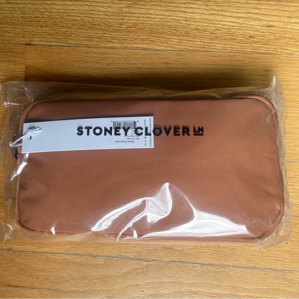 Stoney Clover Lane, small pouch, camel